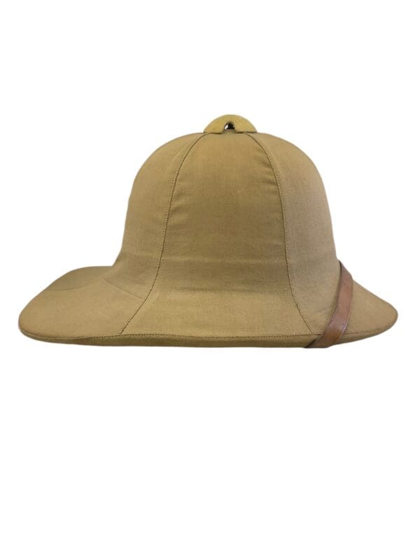 WW1 Canadian CEF Khaki Pith Helmet 1914 Dated with Cover C Broad Arrowed - Image 6