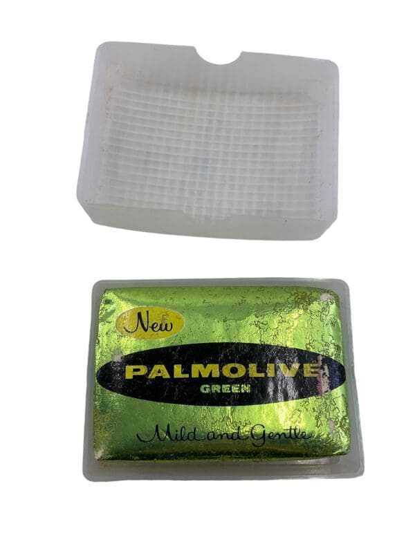 US Vietnam Palmolive Green Soap Bar Personal Field Kit Unopened with Storage Box - Image 2