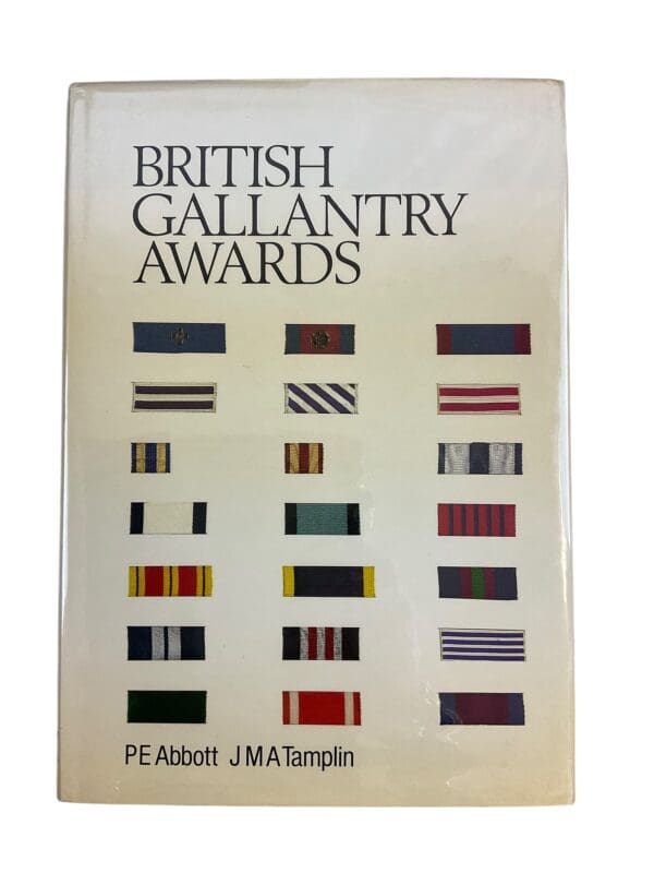 WW2 British Gallantry Awards Hardcover Reference Book