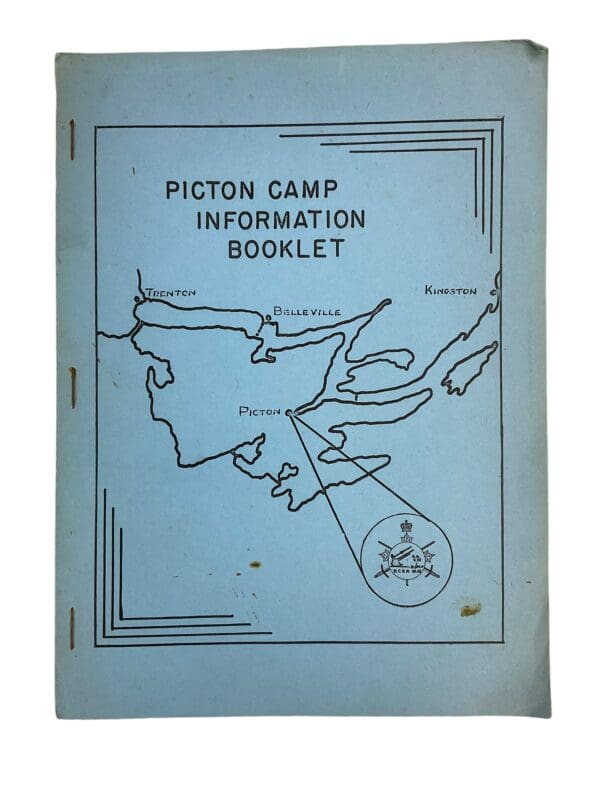 Canadian Forces Picton Camp Information Booklet Used Softcover Reference Book