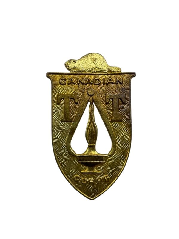 WW2 Canadian Army Technical Training Corps Cap Badge