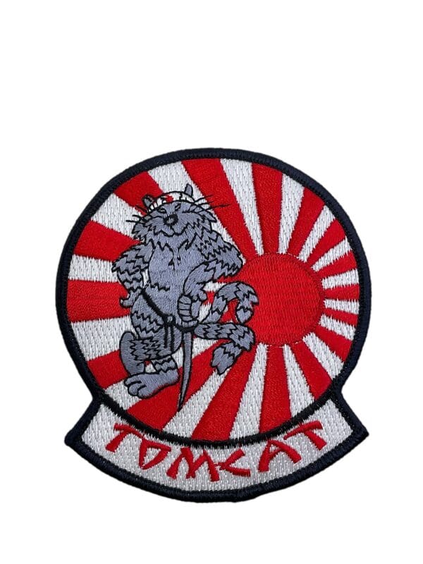 USN US Navy F-14 Tomcat Japan Squadron Crest Patch