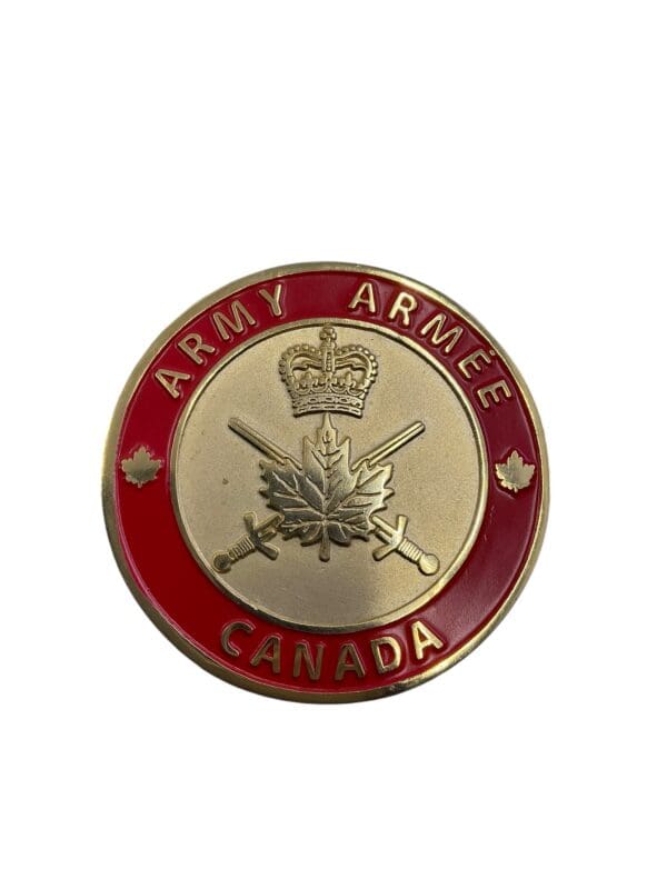 Canadian Forces Land Command Atlantic Area Commanders Challenge Coin - Image 2