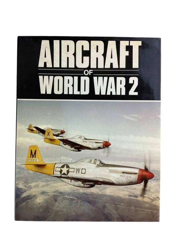 WW2 US British German Aircraft of World War 2 Used Hardcover Reference Book