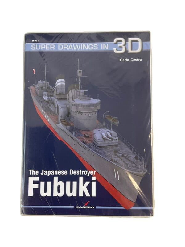 WW2 Japan Japanese Navy Destroyer Fubuki Kagero Book