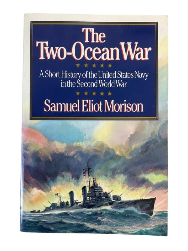 WW2 US USN The Two Ocean War Reference Book