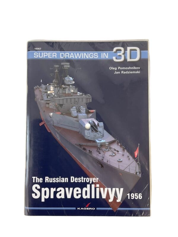 Cold War The Russian Destroyer Spravedlivyy 1956 Super Drawings Reference Book