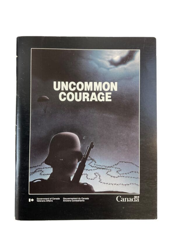 WW2 Canadian SOE Uncommon Courage Softcover Reference Book