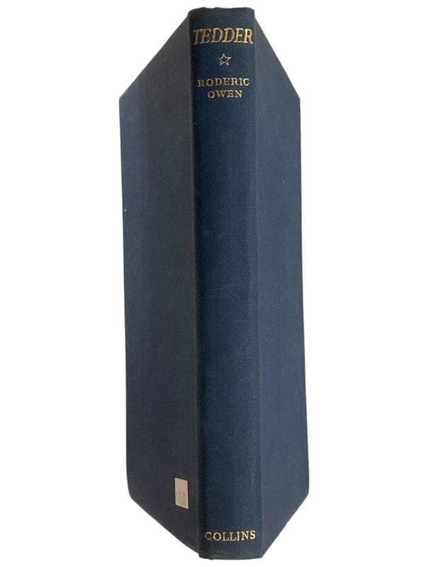 WW2 British RAF Tedder Roderic Owen Hardcover Reference Book