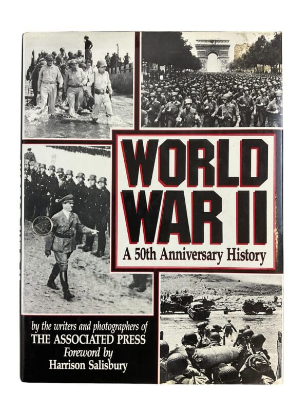 WW2 US World War 2 50th Anniversary History Hardcover Reference Book