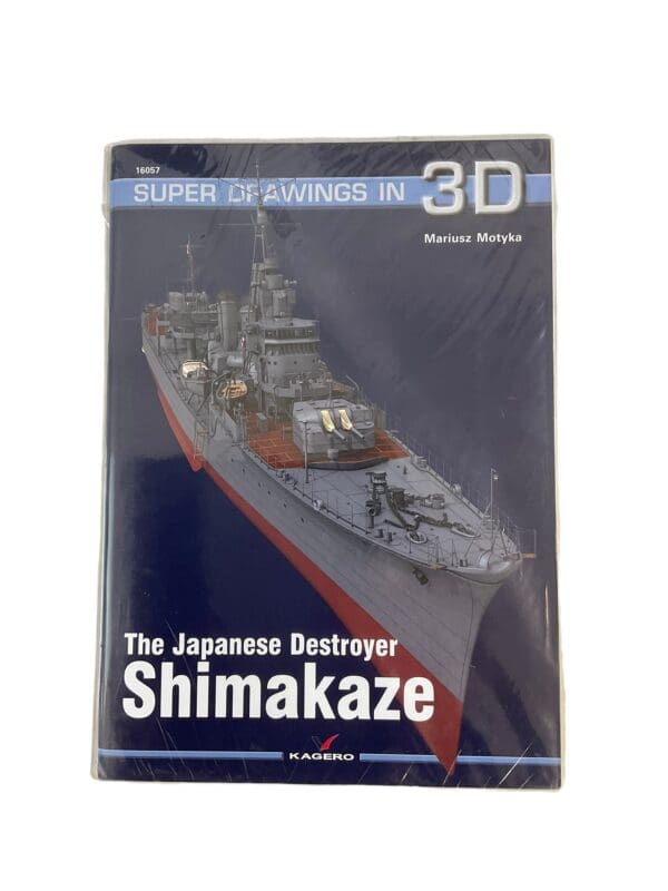 WW2 Japan Japanese Destroyer Shimakaze Book Kagero