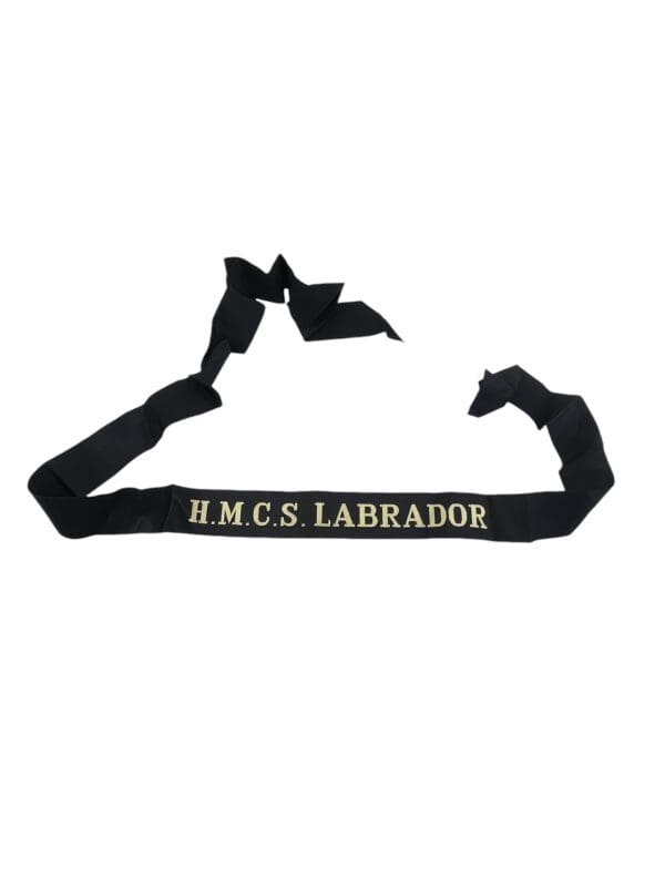 Royal Canadian Navy HMCS Labrador Cap Tally Full Length