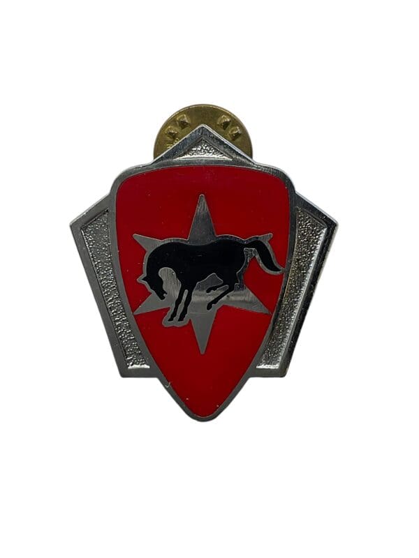 US Army 6th Cavalry Brigade DUI Distinctive Uniform Insignia Collar