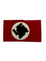 WW2 German NSDAP Supporter Wool Armband Multi Piece With RZM Tag