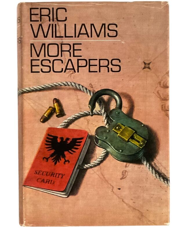 WW2 British POW More Escapers Eric Williams Hardcover Reference Book