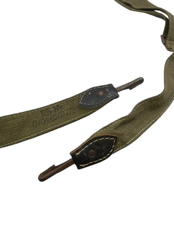 WW2 German Army Bread Bag Strap RBN #'d