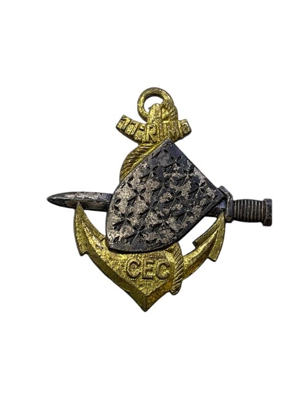 French Navy 11th Marine Infantry Pocket Badge