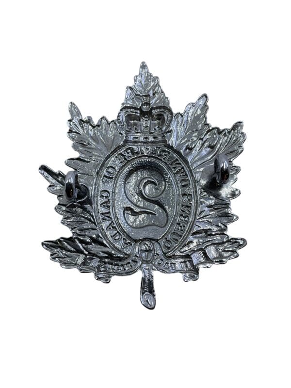 Canadian QOR Queens Own Rifles Cap Badge - Image 2