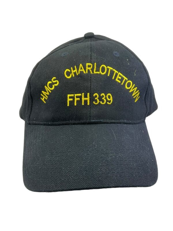 Canadian Forces RCN HMCS Charlottetown FFH339 Baseball Cap