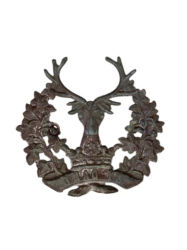 WW2 British Gordon Highlanders Cap Badge - Image 2