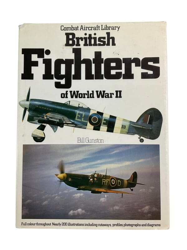 WW2 British RAF Fighters OF WW2 Combat Aircraft Library Reference Book