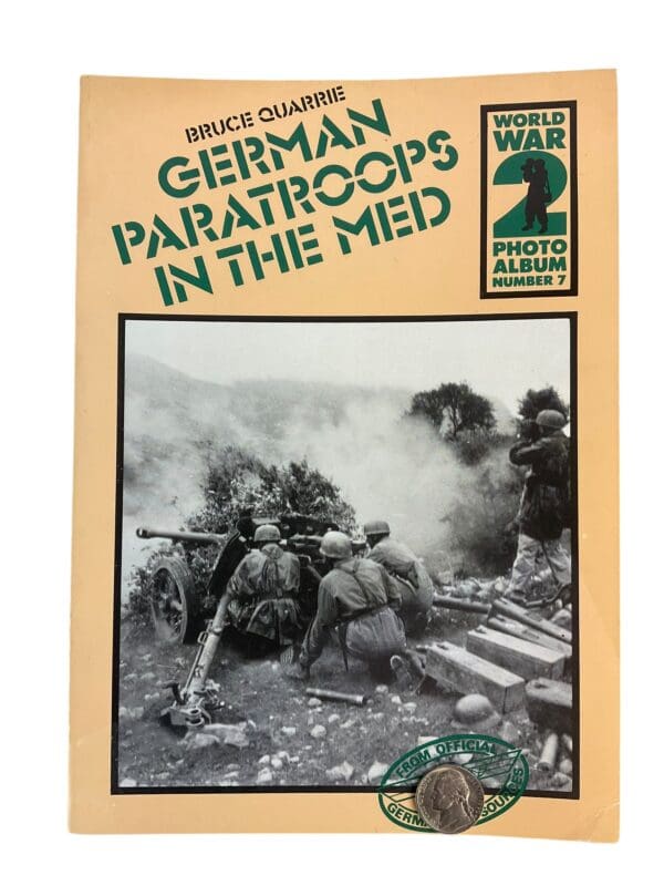 WW2 German Paratroopers in the MED Photo Album No 7 Softcover Reference Book