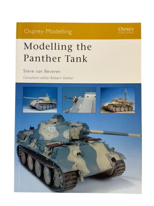 WW2 German  Modelling the Panther Tank Osprey No 30 New Softcover Reference Book