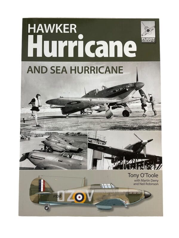 WW2 British RAF Hawker Hurricane and Sea Hurricane Softcover Reference Book