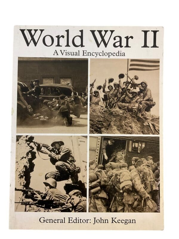 WW2 US A Visual Encyclopedia John Keegan Softcover Reference Book