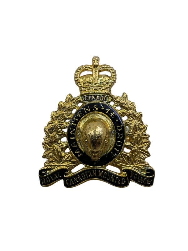 Royal Canadian Mounted Police RCMP Cap Badge 1