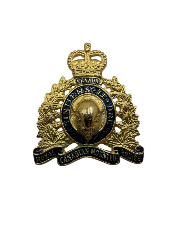 Royal Canadian Mounted Police RCMP Cap Badge 2