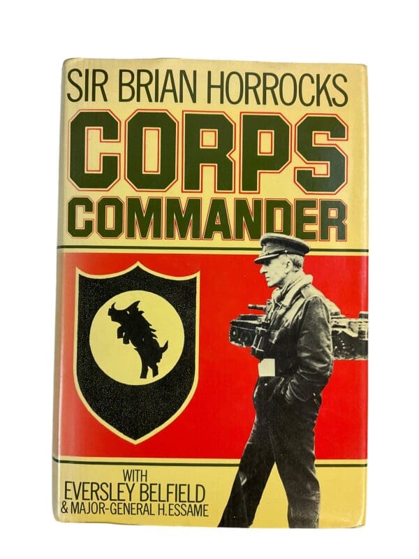 WW2 British Sir Brian Horrocks Corps Commander Used Hardcover Reference Book