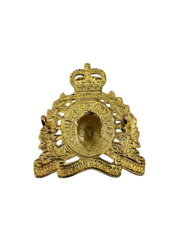 Royal Canadian Mounted Police RCMP Cap Badge 2 - Image 2