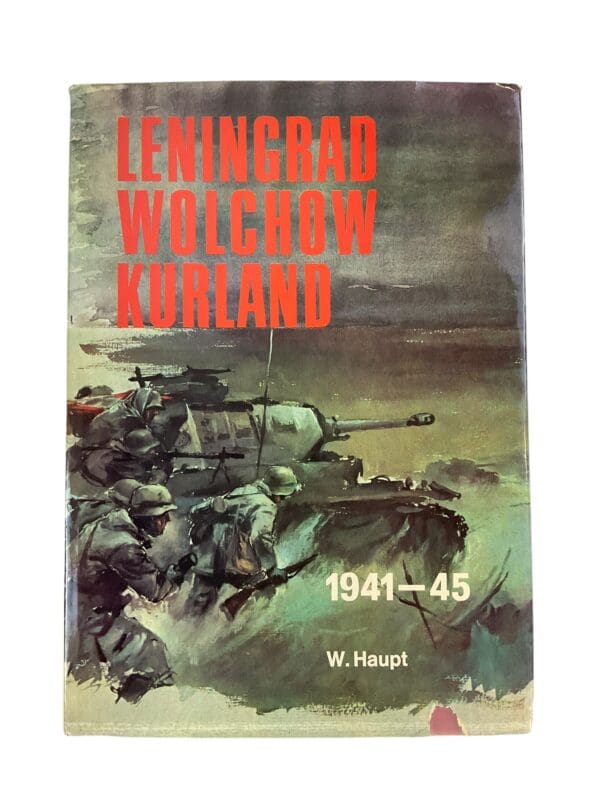 WW2 German Leningrad Wolchow Kurland GERMAN TEXT Hardcover Reference Book