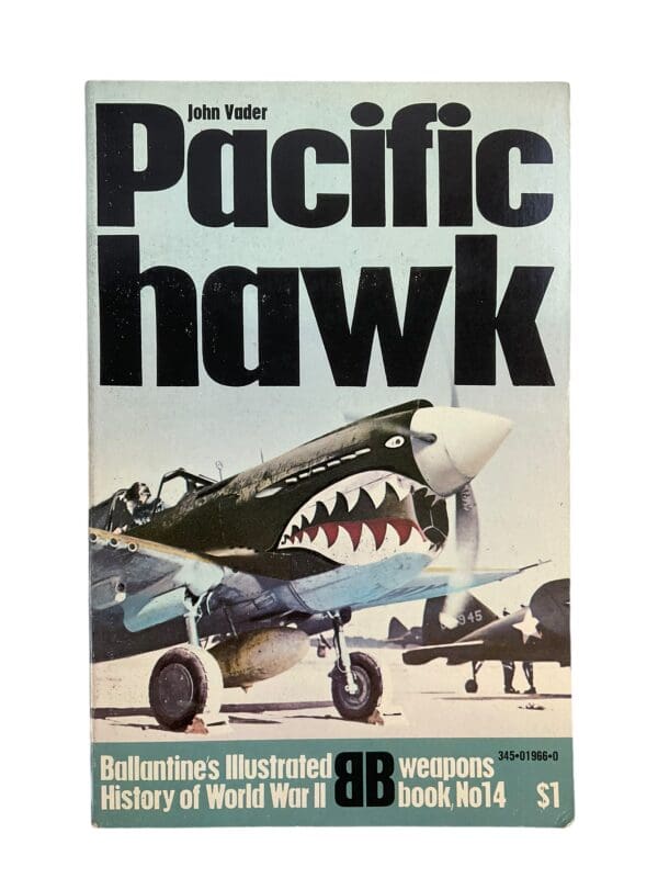 WW2 US USAAF Pacific Hawk Ballantines No 14 Used Softcover Reference Book