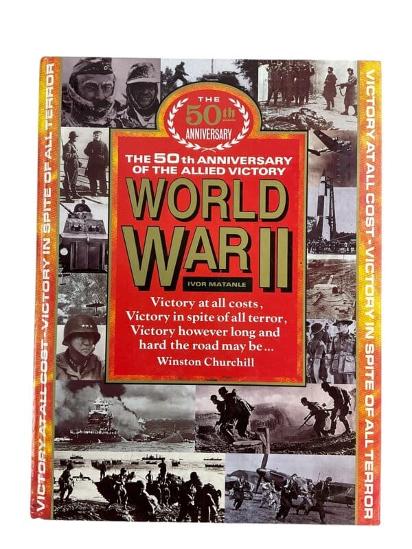 WW2 Military 50th Anniversary World War Two Reference Book