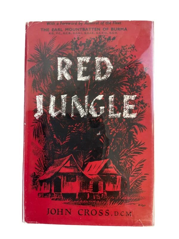 WW2 British Red Jungle Hardcover Reference Book