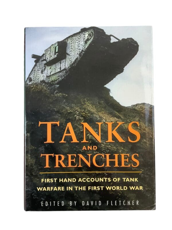 WW1 British BEF Tanks and Trenches Used Hardcover Reference Book