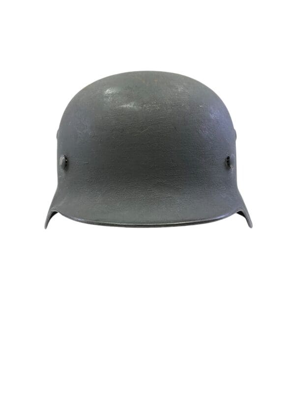 WW2 German Army Heer M35 Reissue Steel Helmet Q64 Lot# 739 - Image 4