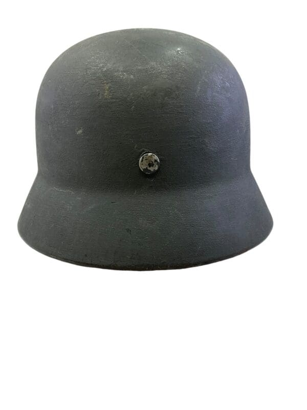 WW2 German Army Heer M35 Reissue Steel Helmet Q64 Lot# 739 - Image 3