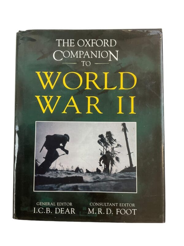 WW2 German British US French World Oxford Companion To WW2 Reference Book