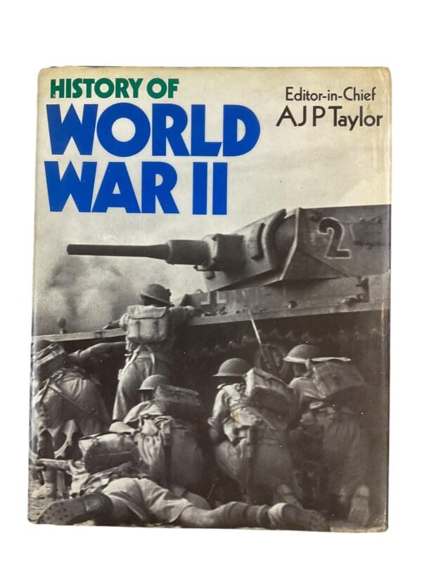 History Of WW2 British German US Japan AJP Taylor Book