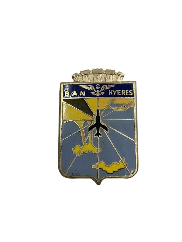 French Naval Air Base Ban Hyeres Pocket Badge