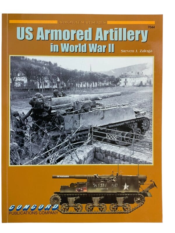 WW2 US Armored Artillery In World War II Concord Reference Book