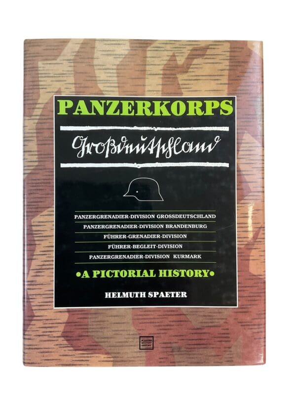 WW2 German Panzerkorps Grossdeutschland A Pictorial History New Hardcover Reference Book