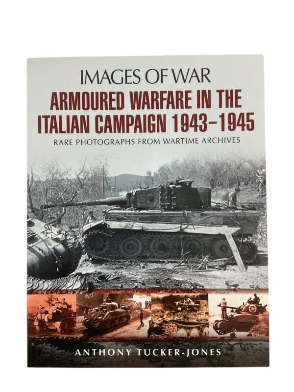 WW2 German British US Armoured Warfare Italian Campaign SC Reference Book