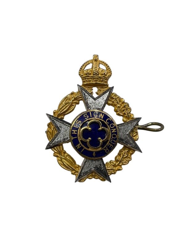 WW2 British Canadian Chaplain Officers Cap Badge