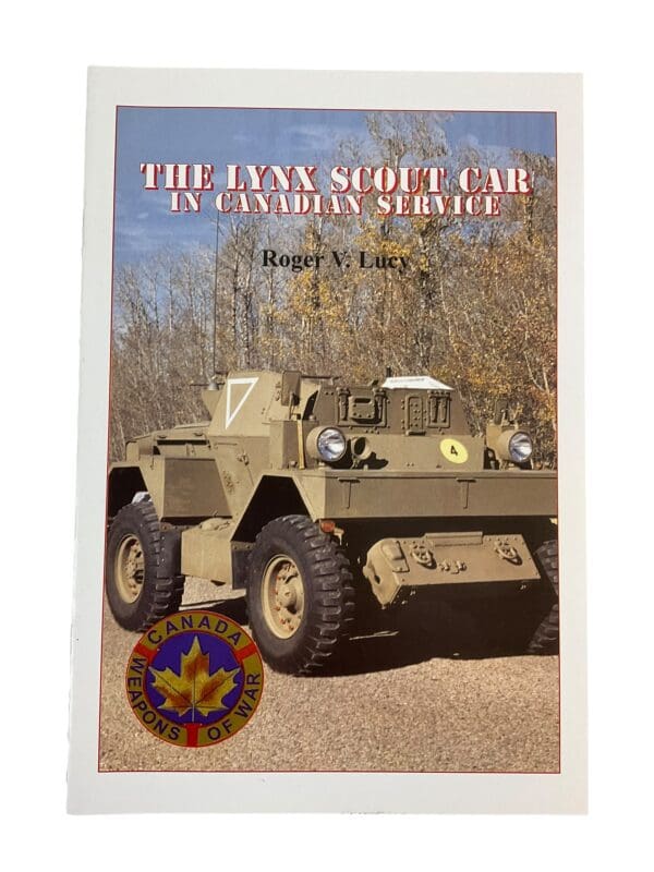 WW2 Canadian Lynx Scout Car Canadian Service Reference Book