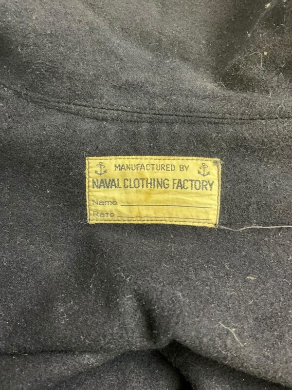 WW2 US USN Navy Jumper Uniform with Trousers Named - Image 3