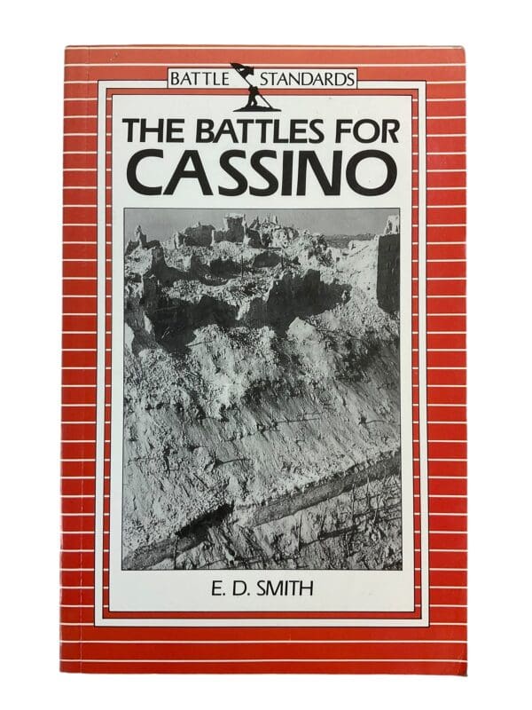 WW2 British The Battles for Cassino ED Smith Softcover Reference Book